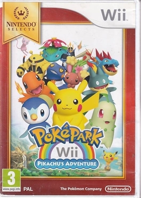 PokePark Wii Pikachus Adventure Nintendo Selects - Nintendo Wii (B Grade) (Genbrug)